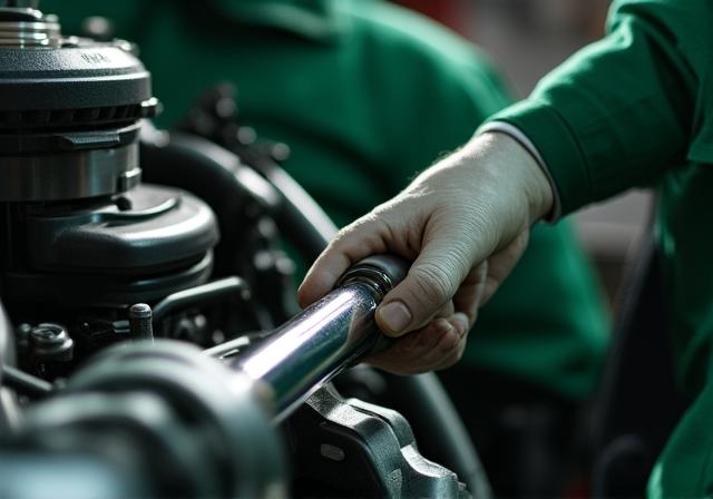 Auto in der Werkstatt